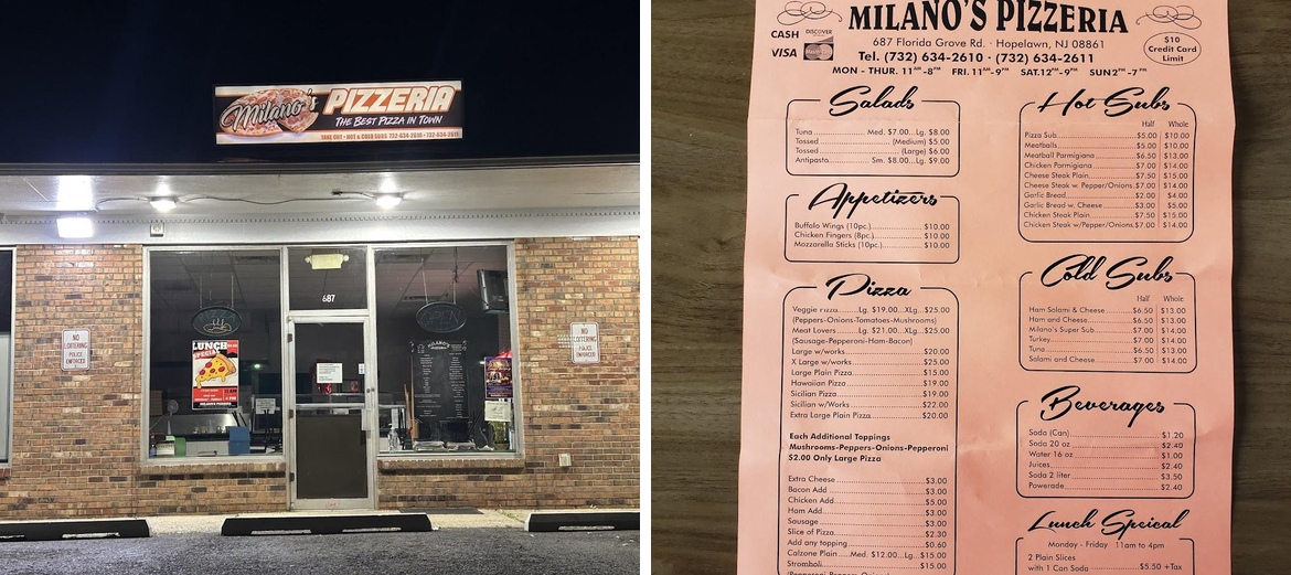 Milanos Pizzeria